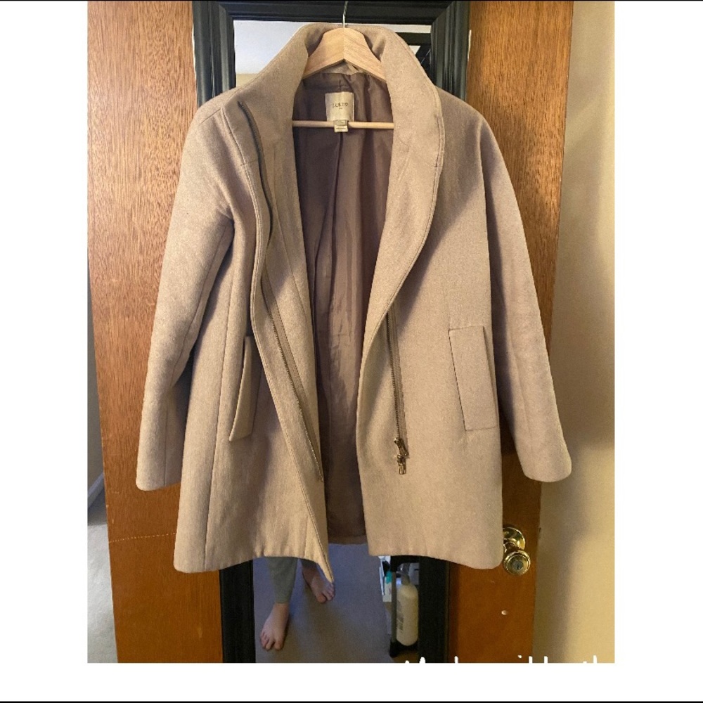 J. Crew size 4 petite peacoat